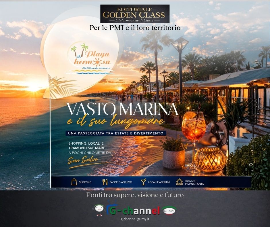 Vasto Marina, il lungomare dove l'estate prende vita